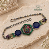 Mesmeric Dual Tone Kundan Choker