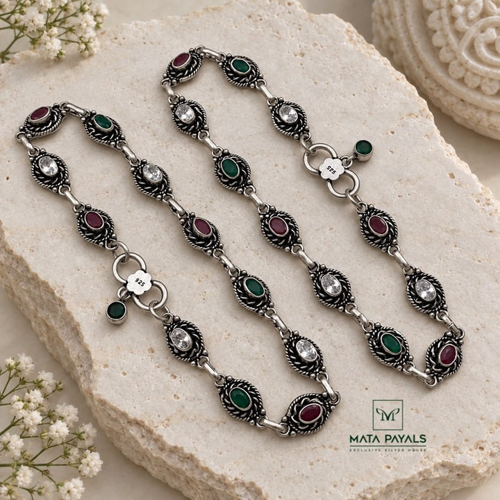 Awesome Cut Stone Payal
