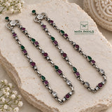 Wonderful Oxidised Anklet