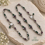 Incredible Cut Stone Anklet