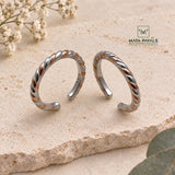 Mesmeric Silver Toe Ring