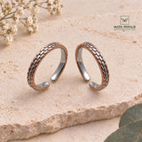 Mesmeric Silver Toe Ring