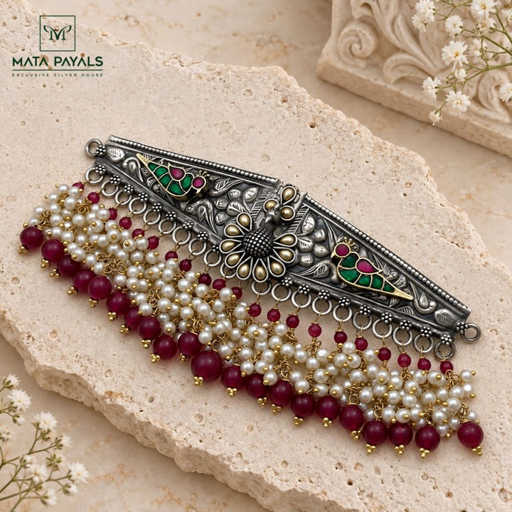 Dual Tone Kundan Choker
