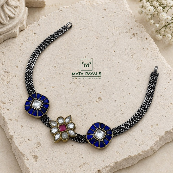 Dual Tone Kundan Choker