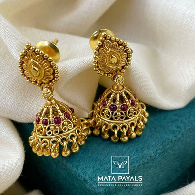 Simple Gold Polish Jumka