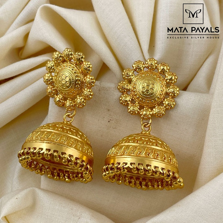 Fancy Gold Polish Jumka