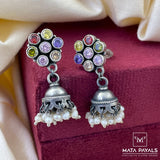 Elegant Cut Stone Jumka