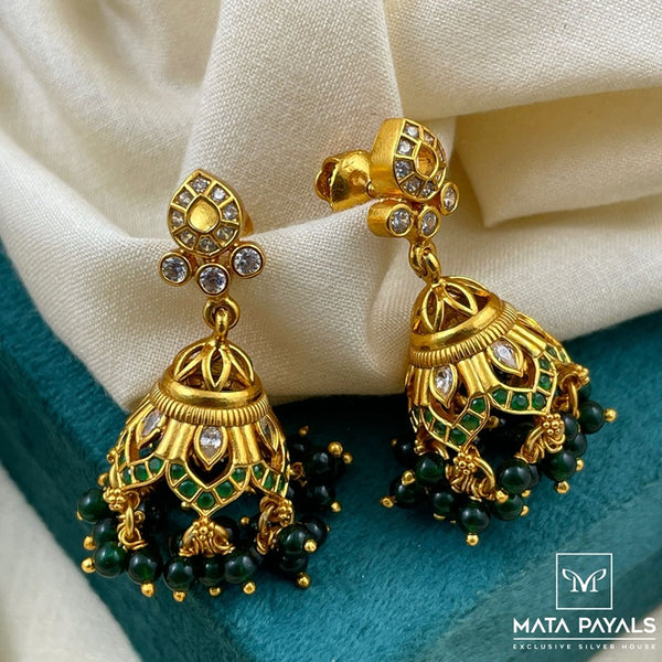 Elegant Silver Jumka