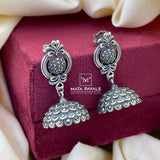 Oxidised Marcasite Earring