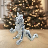 Silver Baby Krishna Idol