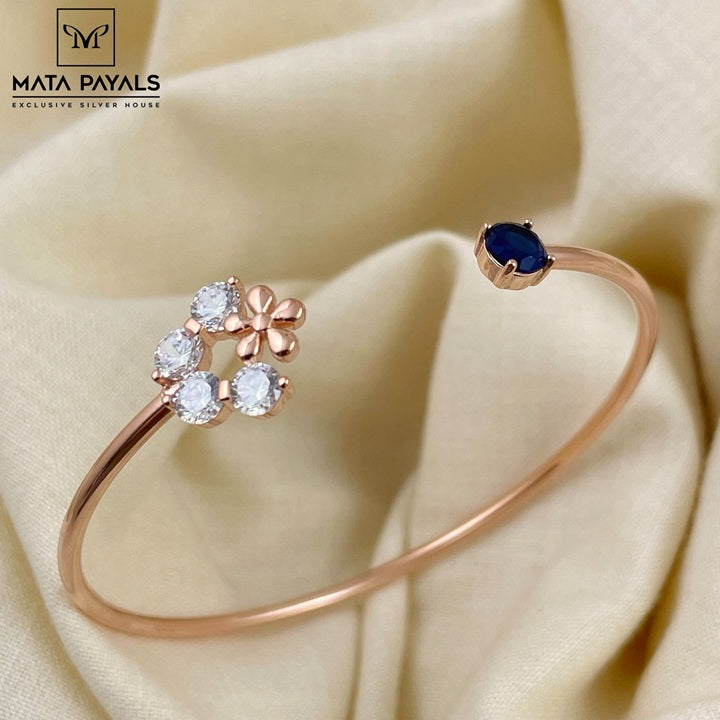 Fancy Navy Blue Kada