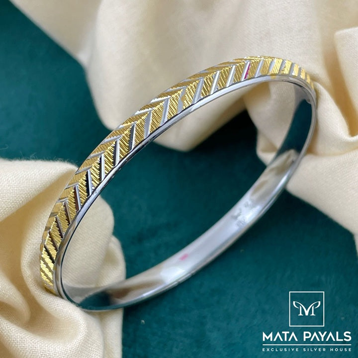 Dual Tone Men's Kada