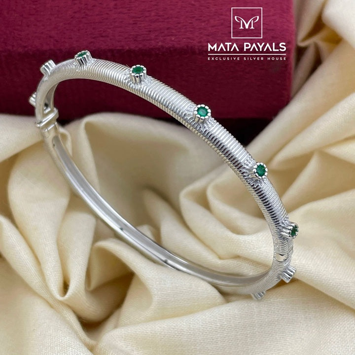Plain Silver Kada
