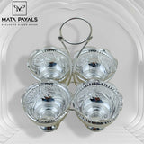 Silver Kum Kum Set