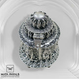 Attractive Oxidised Kum kum Box