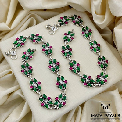 Innovative Oxidised Anklet