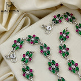 Innovative Oxidised Anklet