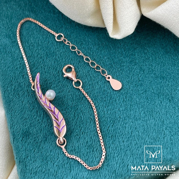 Fancy Rose Gold Bracelet