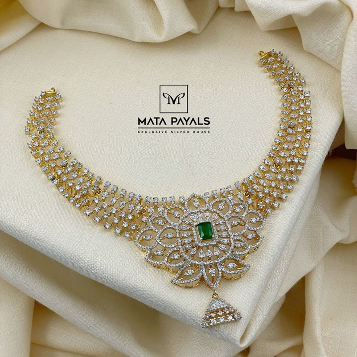 Trendy Zircon Necklace