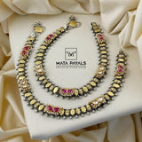 Fancy Dual Tone Anklet