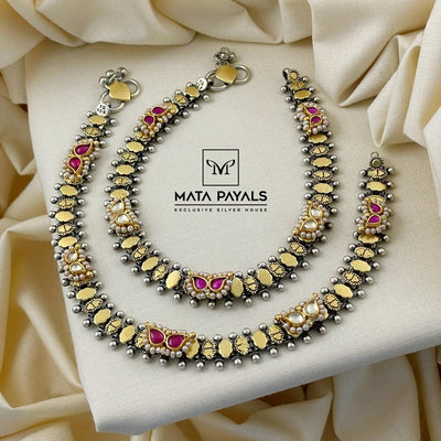 Fancy Dual Tone Anklet