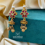 Simple Gold Polish Earrings