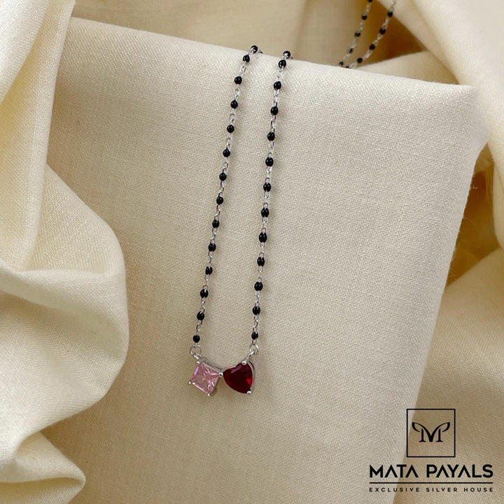 Shining Red & Pink Mangalasutra