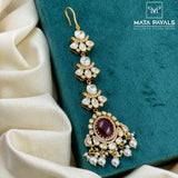 Fabulous Moissanite Mangtika