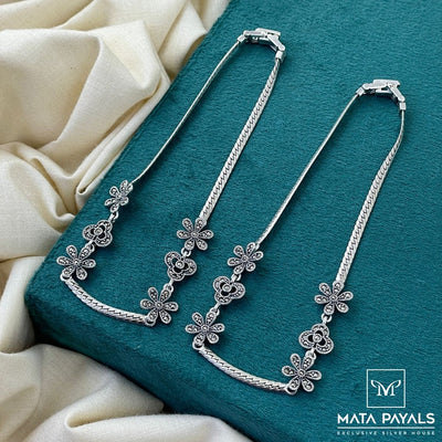 Mesmerizing Silver Anklet