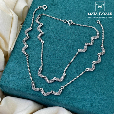 Stylish Marcasite Anklet