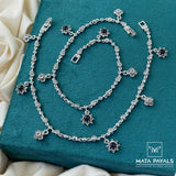 Beautiful Oxidised Anklet