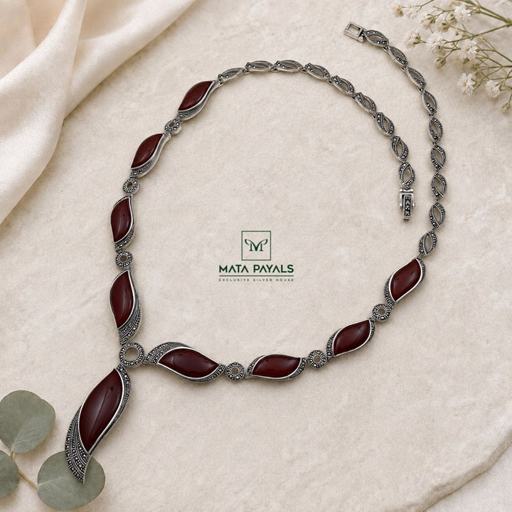Classic Marcasite Necklace