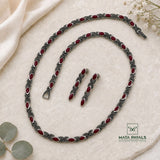 Colourful Marcasite Necklace