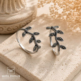 Leafe Design Toe Ring