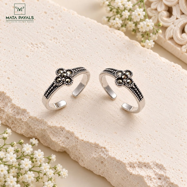 Incredible Silver Toe Ring
