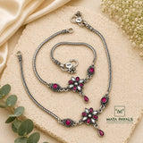 Excellent Floral Anklet