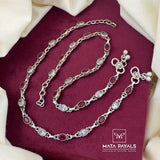 Oxidised Anklet
