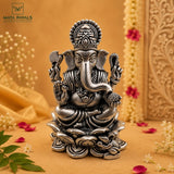 Oxidised Ganesha Idol