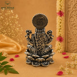 Oxidised Lakshmi Idol