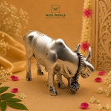 Oxidised Cow Calf Idol