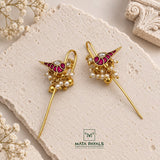 Fancy Kundan Ear Cuff