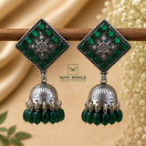 Unique Oxidised Jumka