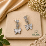 Zircon Rhodium Hanging