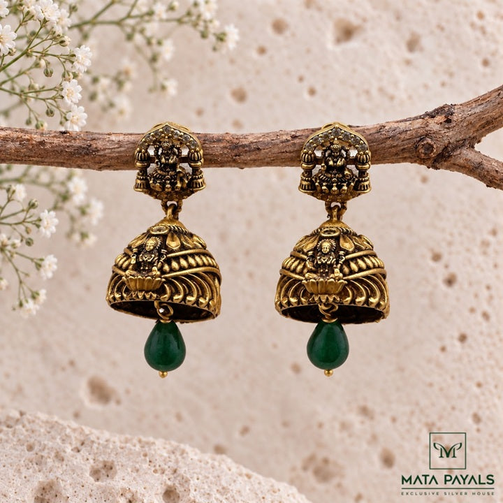 Remarkable Gold Plated Jumka
