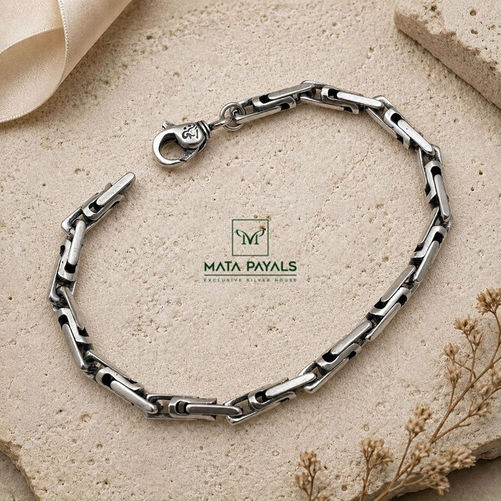 Small Oxidised Bracelet