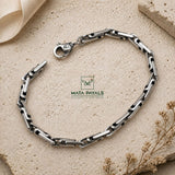 Small Oxidised Bracelet