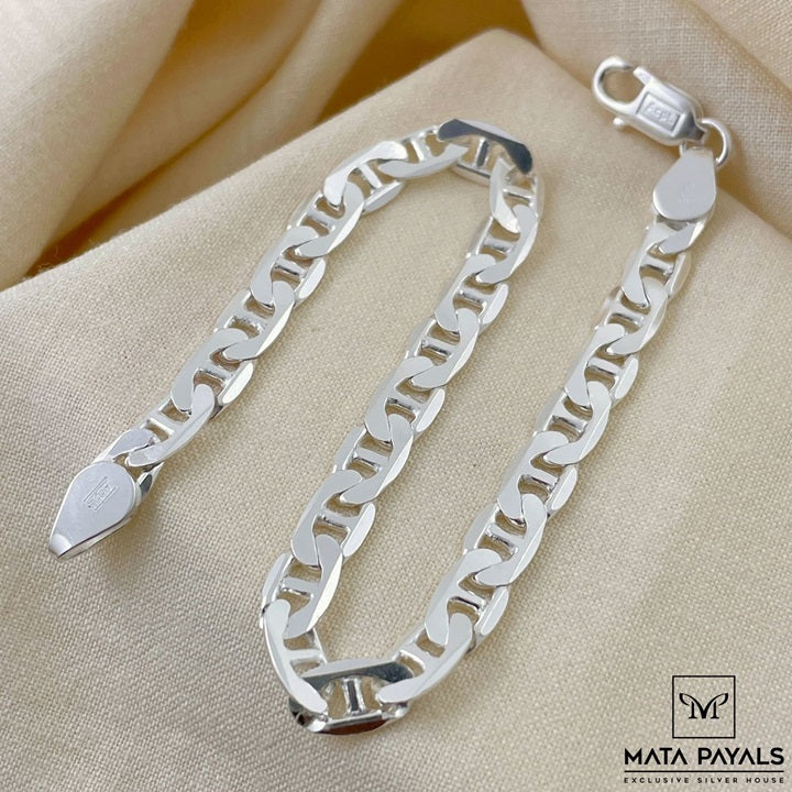 Daily Wear Silver Men's Bracelet