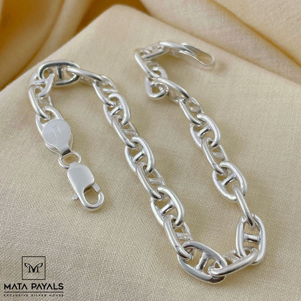 Dynamic Silver Men's Bracelet