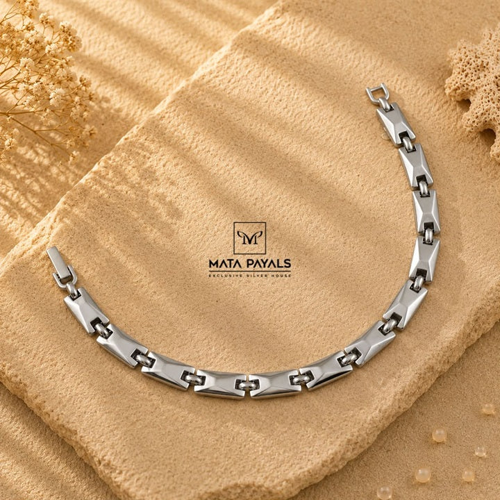 Elegant Rhodium Bracelet