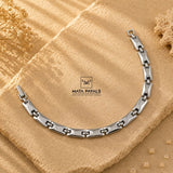 Elegant Rhodium Bracelet